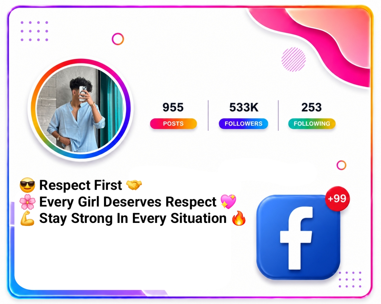 Cool Facebook Bio For Boys