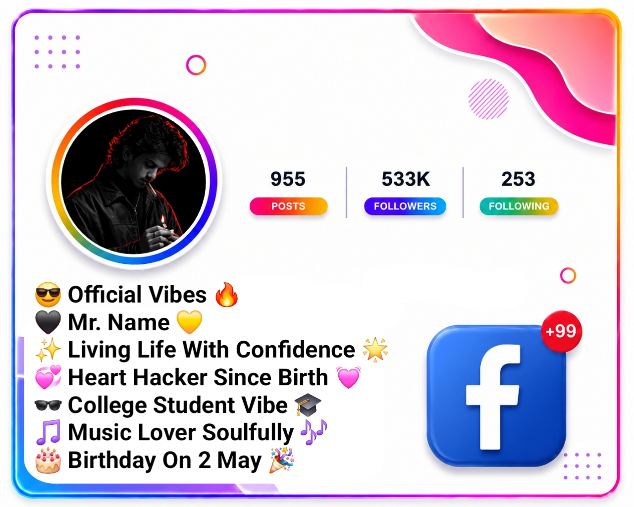 Best FB Bio For Boys