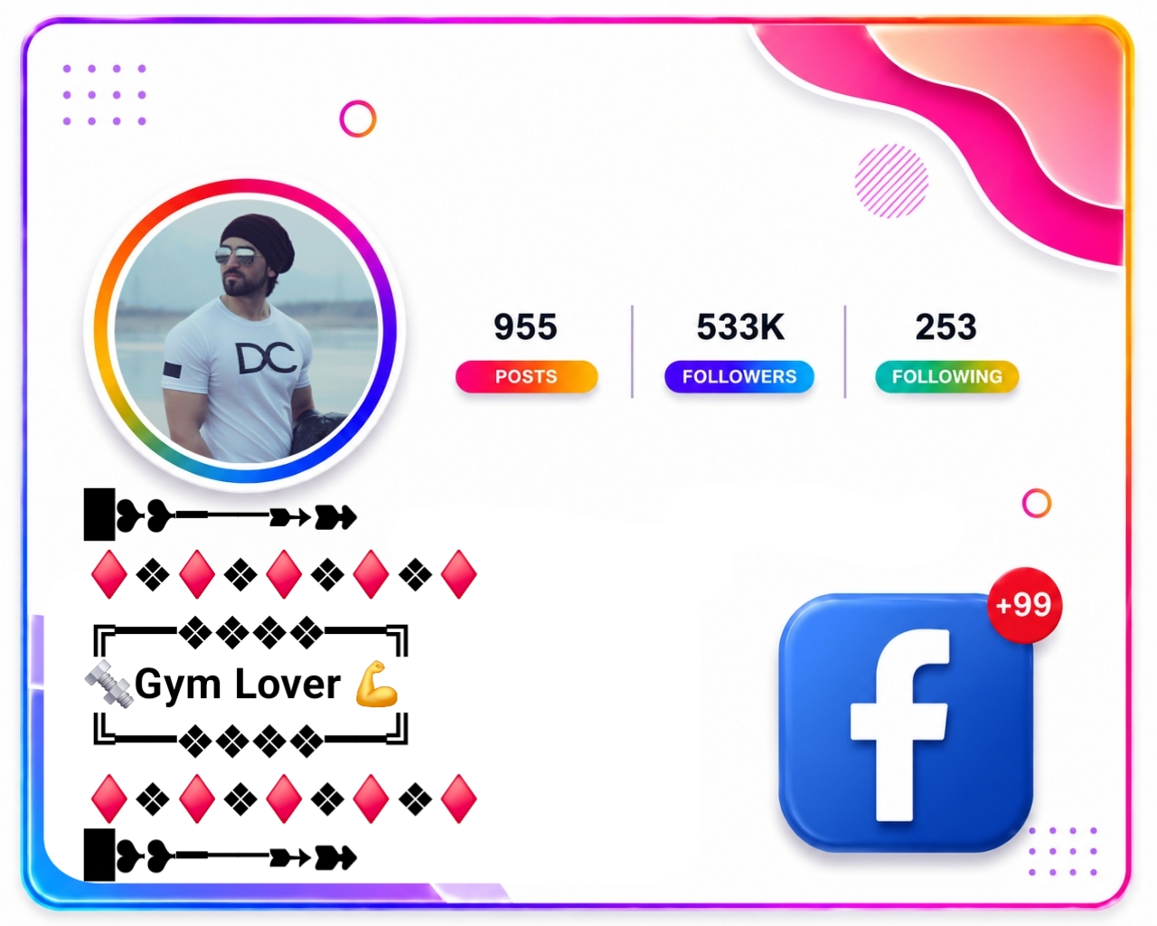 VIP Bio For Facebook
