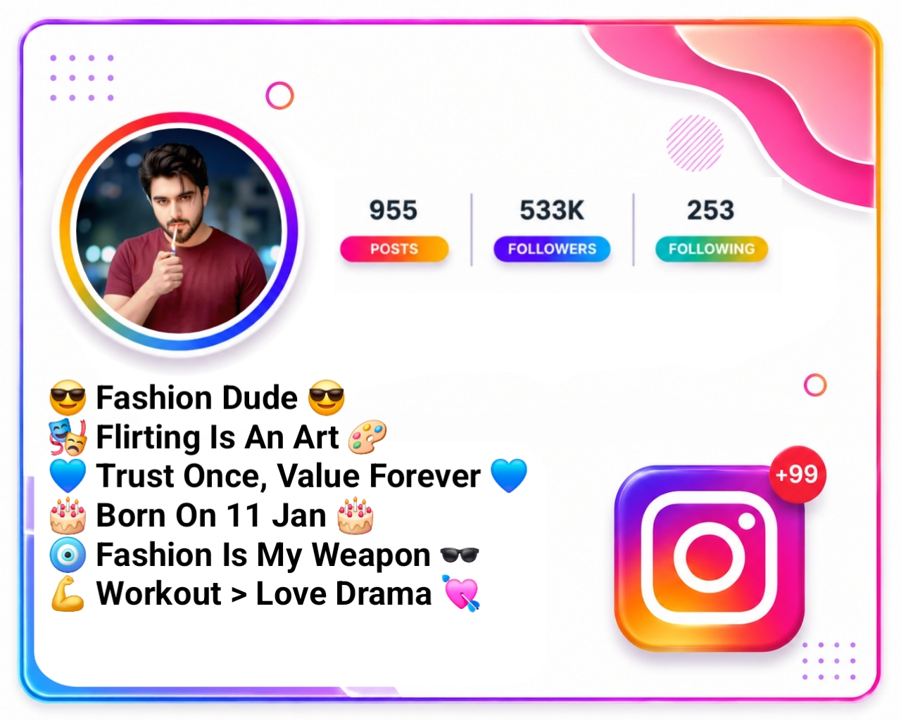 Attitude Gangster Bio For Instagram