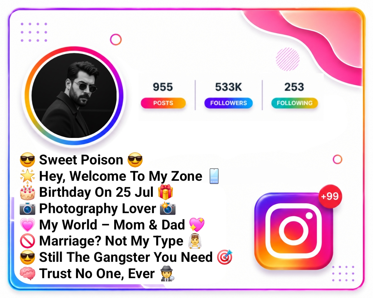 Instagram Bio For Gangster
