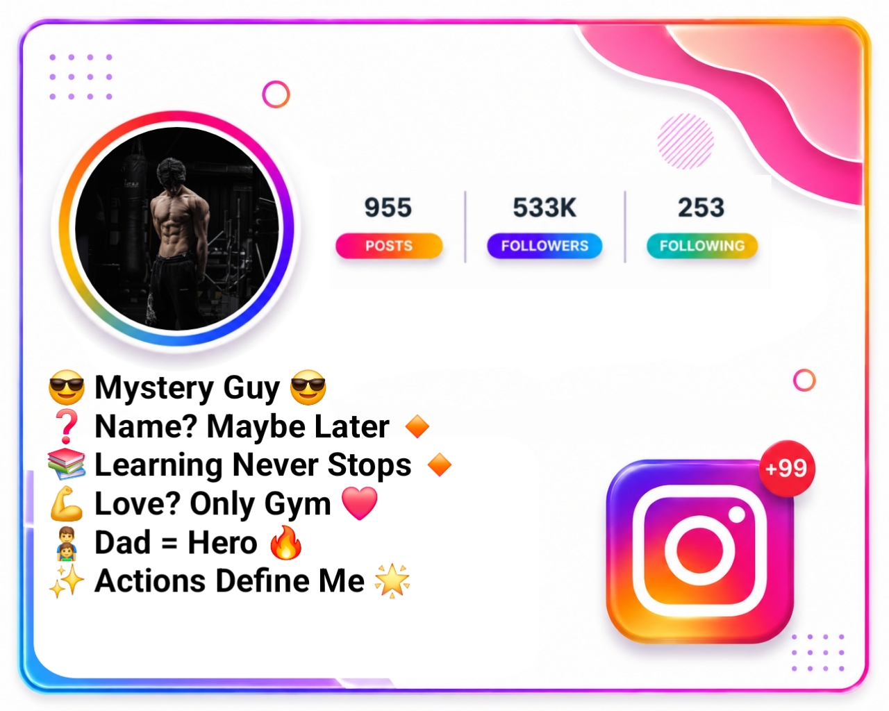 Instagram Bio For Gym Lovers