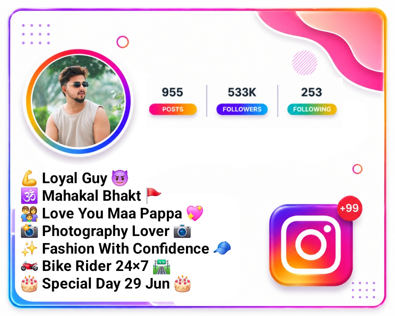 Cool & Unique Instagram Bio For Boys
