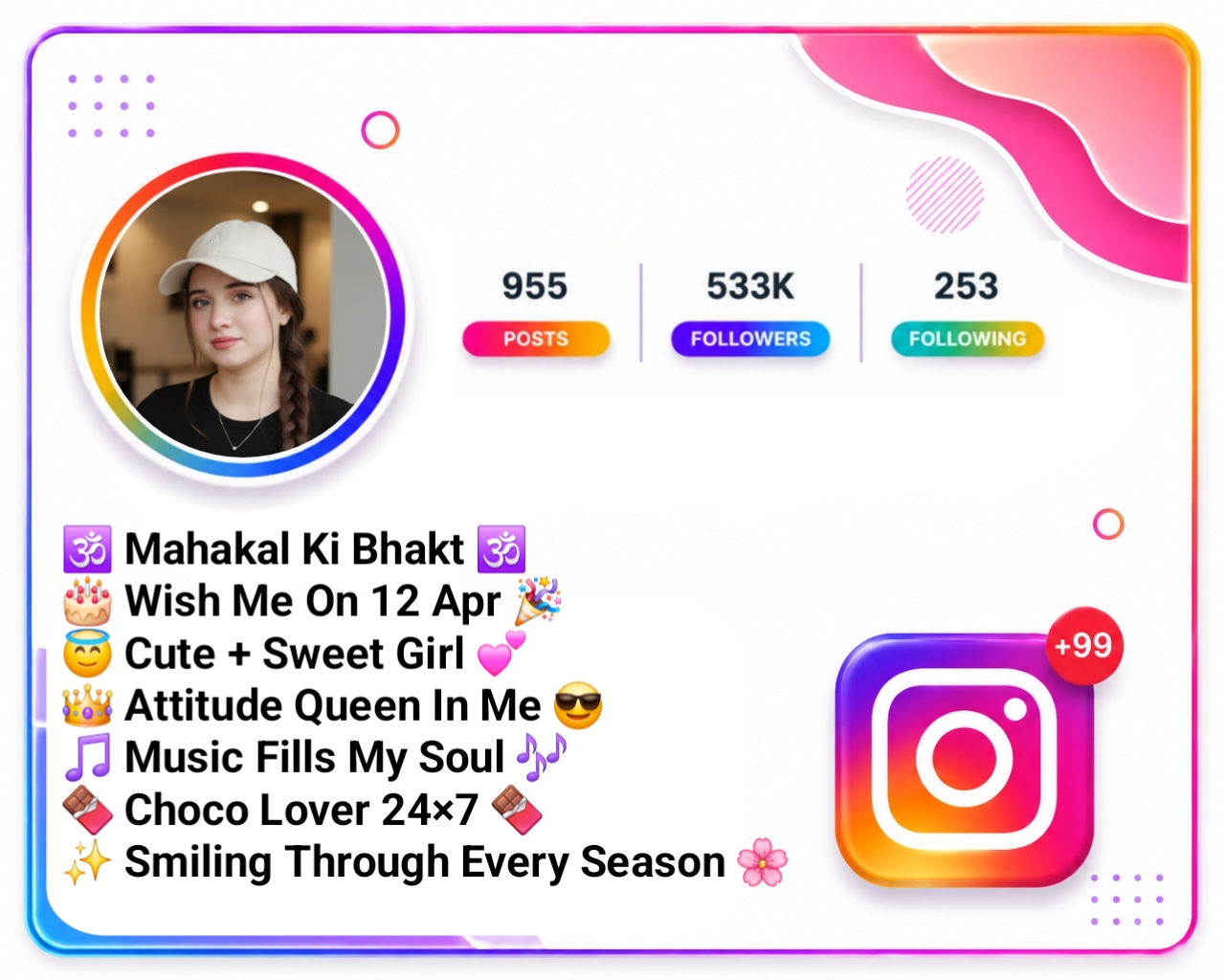 Cute Instagram Bio For Girls