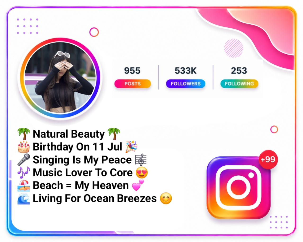 Stylish Instagram Bio For Girls