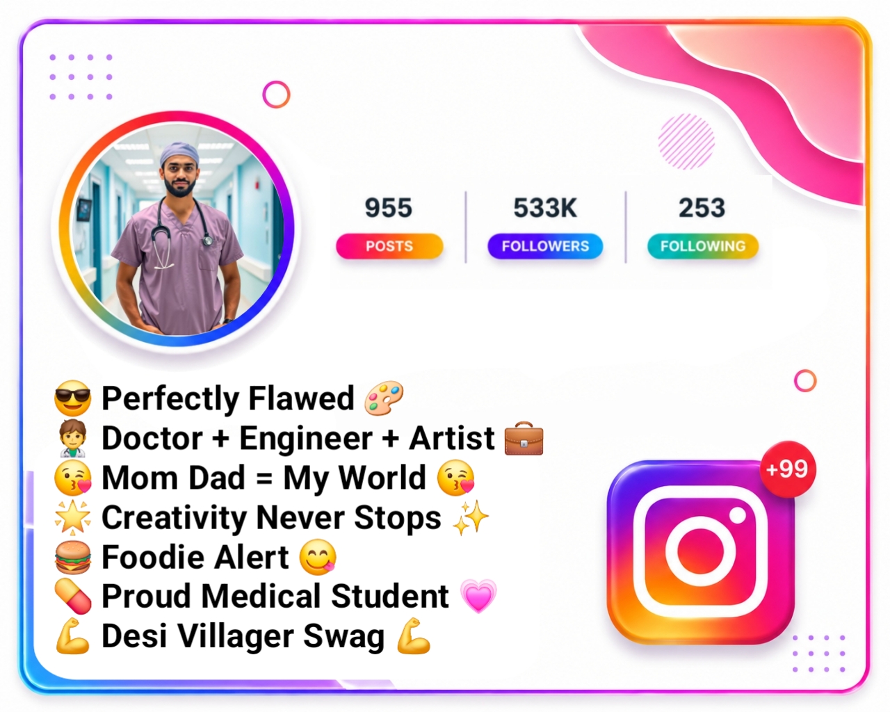 Medical Student Bio For Instagram