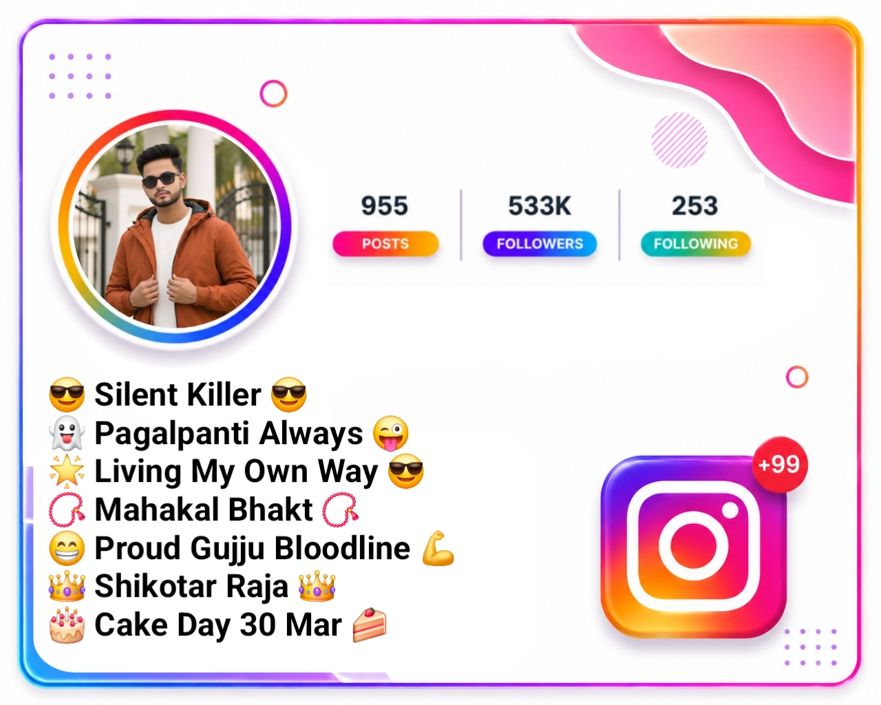 Gujarati Bio For Instagram