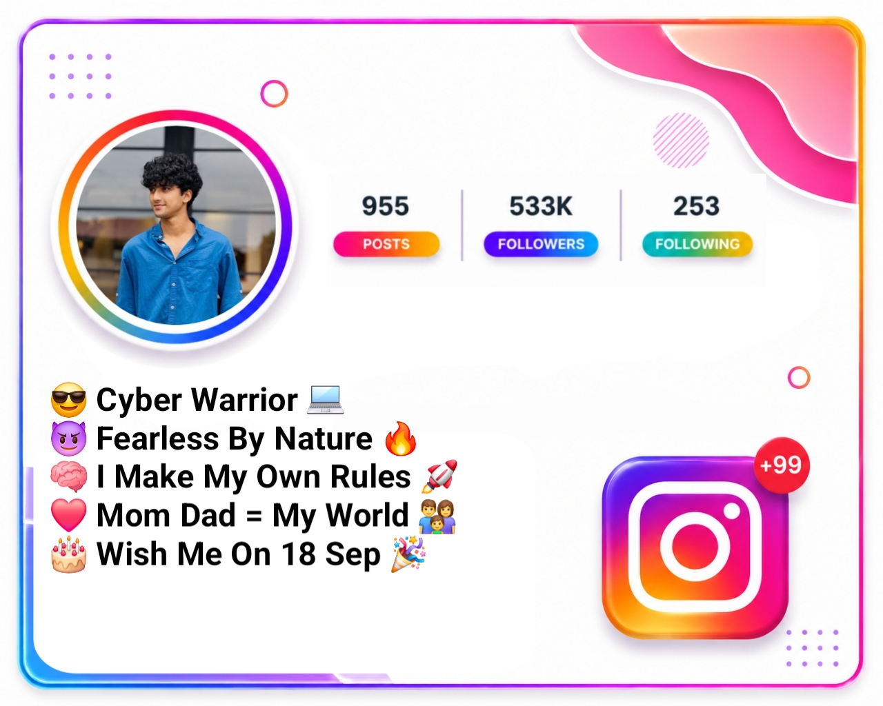 Instagram Bio in Hindi Attitude