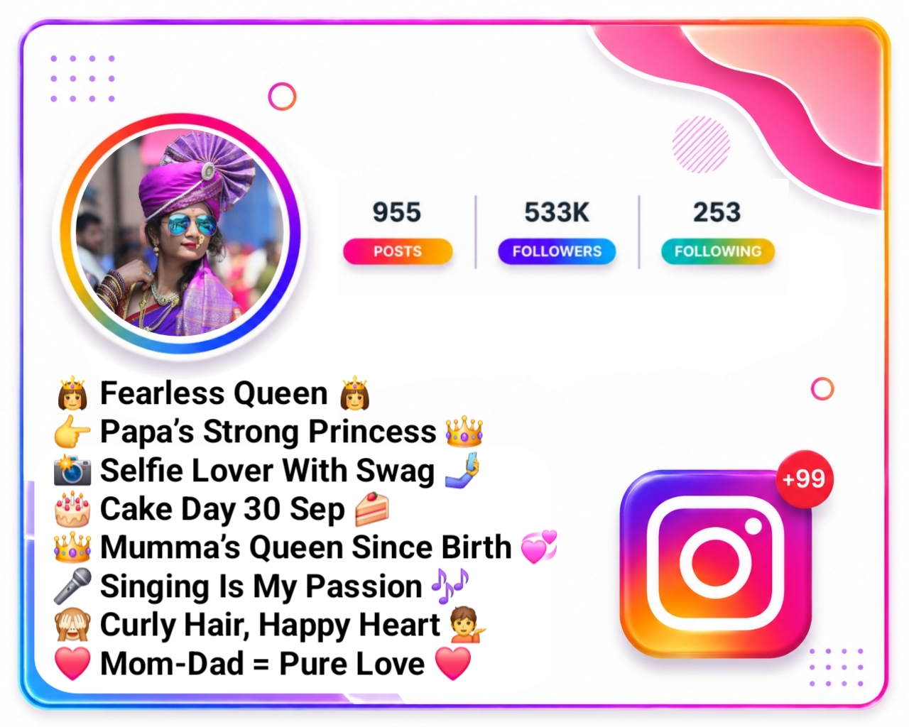 Marathi Bio For Instagram For Girls