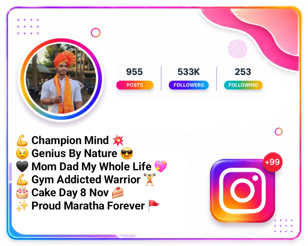 Marathi Bio For Instagram