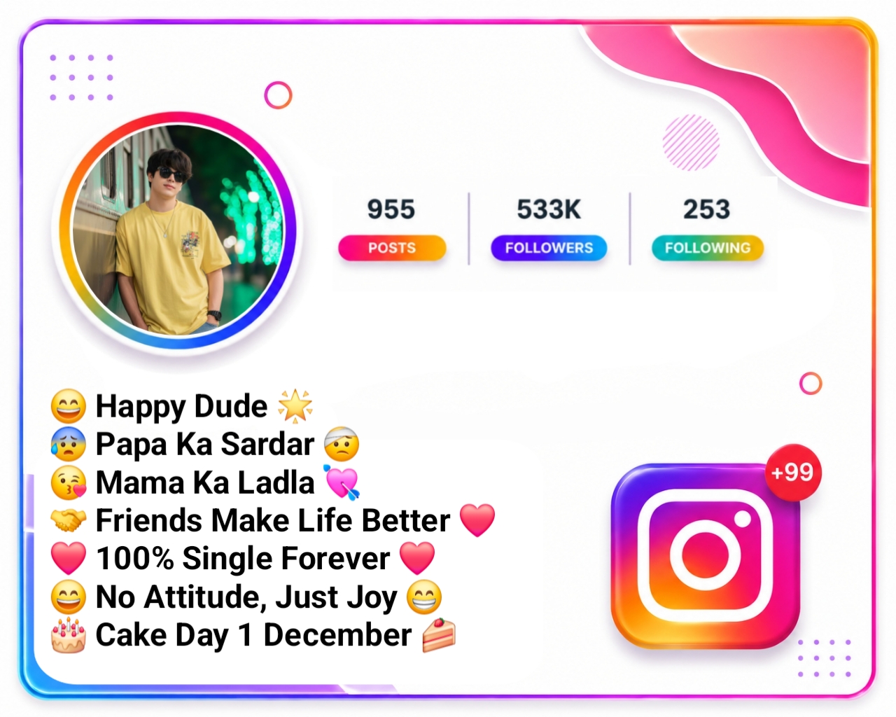Instagram Vip Bio Stylish Font With Emoji