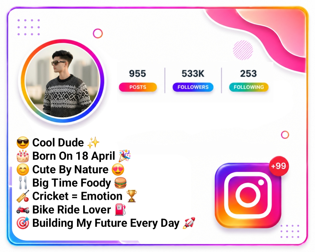 Instagram VIP Bio in Stylish Text
