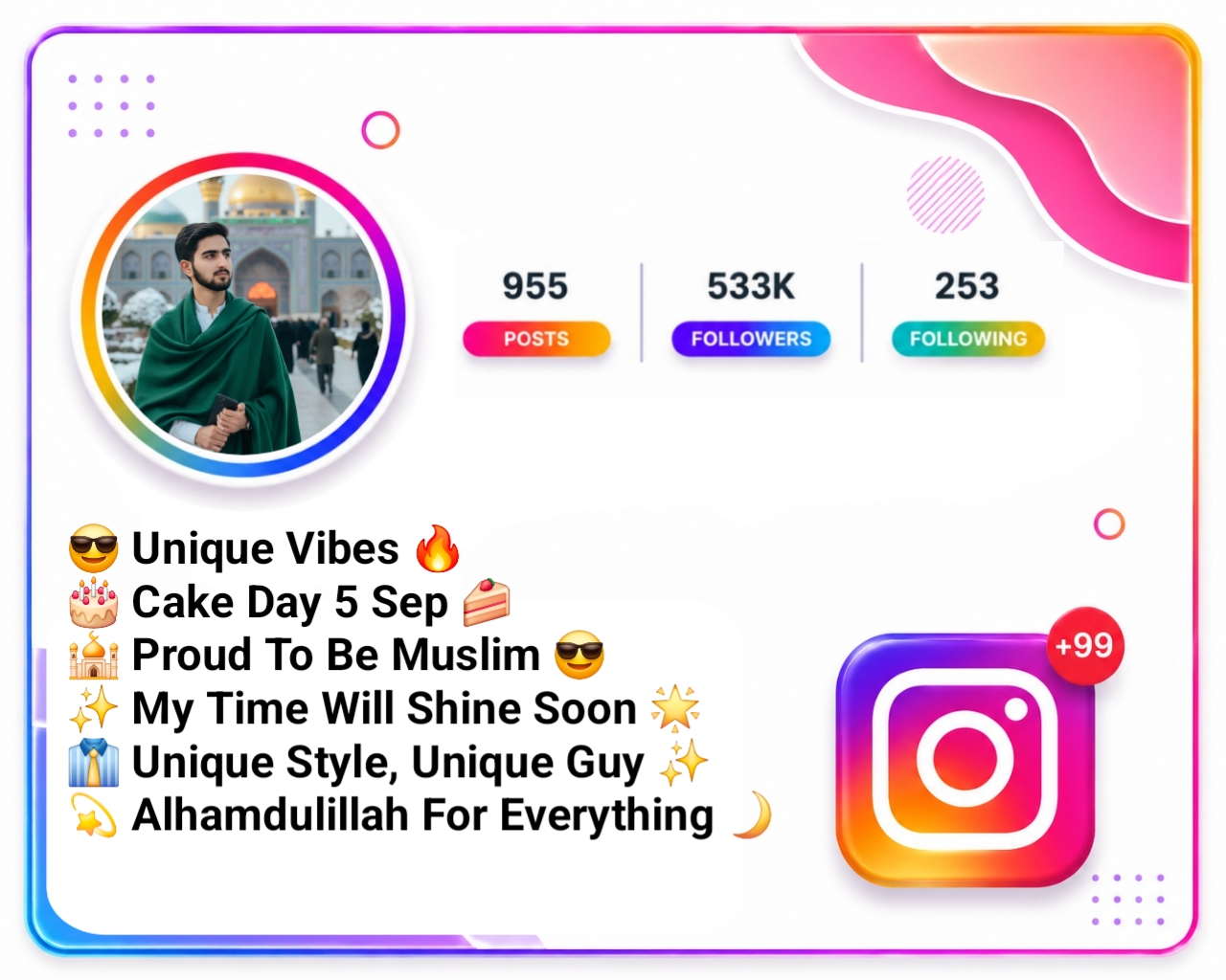 Muslim Instagram Bio For Boys