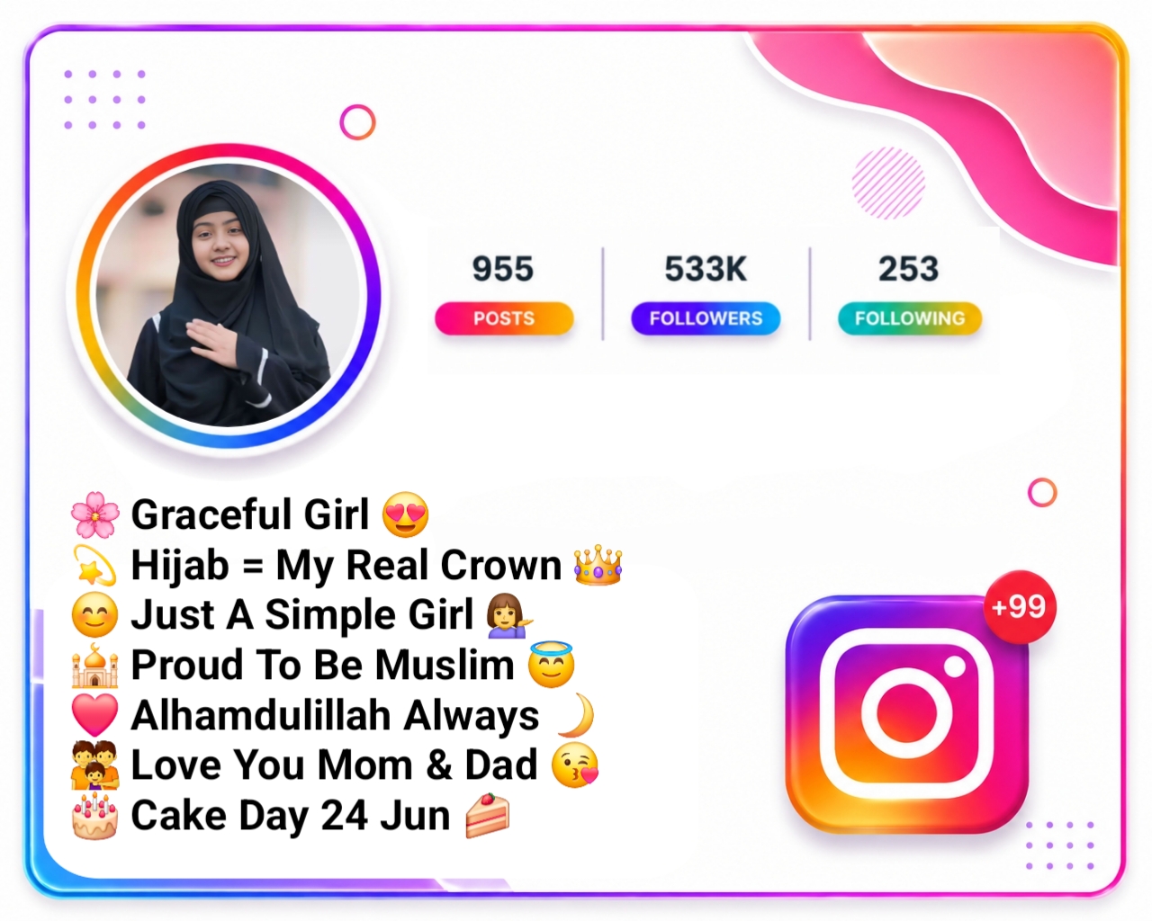 Instagram Bio For Muslim Girls