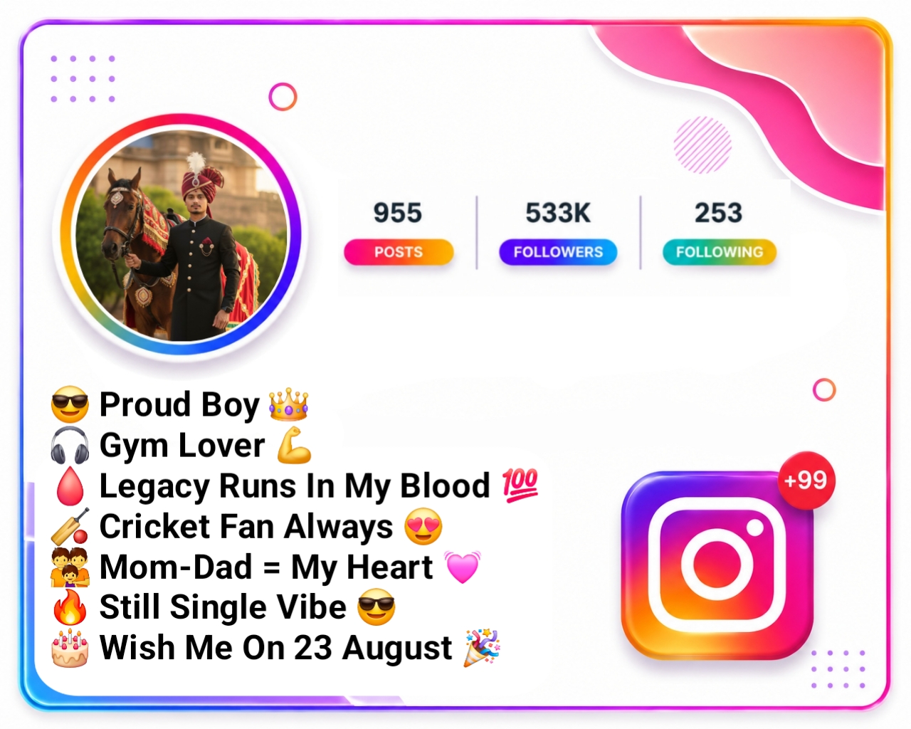 Rajput Bio For Instagram