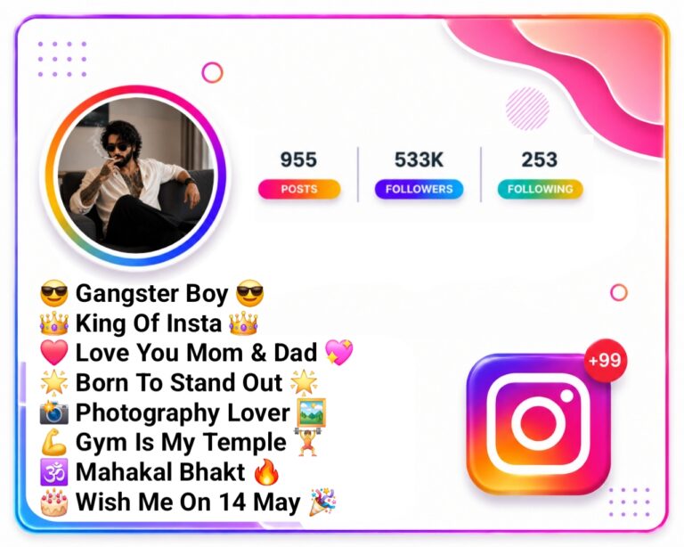 Gangster Bio For Instagram