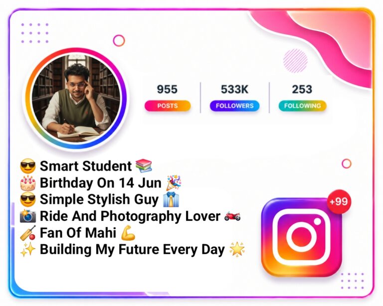 Instagram Bio For Students